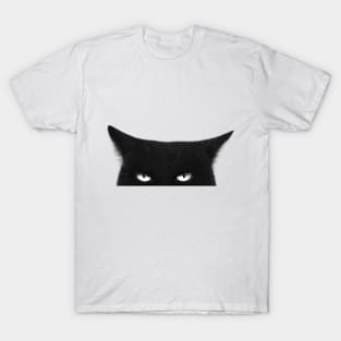 Angry black cat T-Shirt